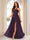 A-Line/Princess Halter Long Bridesmaid Dresses with Split Side