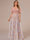A-Line/Princess V-Neck Half Sleeves Mother of the Bride Dresses with Appliques & Pleats