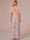 A-Line/Princess V-Neck Half Sleeves Mother of the Bride Dresses with Appliques & Pleats