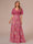A-Line/Princess V-Neck Half Sleeves Mother of the Bride Dresses with Appliques & Pleats