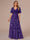 A-Line/Princess V-Neck Half Sleeves Mother of the Bride Dresses with Appliques & Pleats