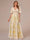 A-Line/Princess V-Neck Half Sleeves Mother of the Bride Dresses with Appliques & Pleats