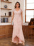 A-Line/Princess Sweetheart Short Sleeves Ankle-Length Mother of the Bride Dresses with Ruffles & Lace