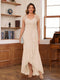 A-Line/Princess Sweetheart Short Sleeves Ankle-Length Mother of the Bride Dresses with Ruffles & Lace