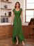 A-Line/Princess Sweetheart Short Sleeves Ankle-Length Mother of the Bride Dresses with Ruffles & Lace