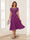 A-Line/Princess Scoop Short Sleeves Chiffon Mother of the Bride Dresses with Applique