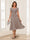 A-Line/Princess Scoop Short Sleeves Chiffon Mother of the Bride Dresses with Applique
