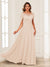 A-Line/Princess Illusion Scoop Appliques Ruched Mother of the Bride Dresses with Cape