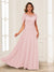 A-Line/Princess Illusion Scoop Appliques Ruched Mother of the Bride Dresses with Cape