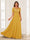 A-Line/Princess Illusion Scoop Appliques Ruched Mother of the Bride Dresses with Cape