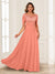 A-Line/Princess Illusion Scoop Appliques Ruched Mother of the Bride Dresses with Cape