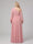 A-Line/Princess Floor-Length Long Sleeves Plus Size Bridesmaid Dresses With Split Side & Sash