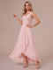 A-Line/Princess Sweetheart Sleeveless Asymmetrical Mother of the Bride Dresses with Appliques & Jacket