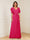 A-Line/Princess V-Neck Short Sleeves Appliques Ruched Mother of the Bride Dresses