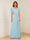 A-Line/Princess V-Neck Short Sleeves Appliques Ruched Mother of the Bride Dresses
