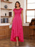 A-Line/Princess Scoop Short Sleeves Ankle-Length Mother of the Bride Dresses with Lace & Applique