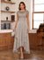 A-Line/Princess Scoop Short Sleeves Ankle-Length Mother of the Bride Dresses with Lace & Applique