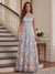 A-Line/Princess Scoop Short Sleeves Chiffon Floral Mother of the Bride Dresses with Appliques