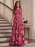 A-Line/Princess Scoop Short Sleeves Chiffon Floral Mother of the Bride Dresses with Appliques
