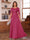 A-Line/Princess Illusion Scoop Chiffon Mother of the Bride Dresses with Appliques & Cape