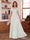 A-Line/Princess Illusion Scoop Chiffon Mother of the Bride Dresses with Appliques & Cape