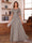 A-Line/Princess Illusion Scoop Chiffon Mother of the Bride Dresses with Appliques & Cape