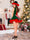 A-Line/Princess Square Neck Sleeveless Mini Christmas Dresses With Belt