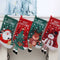 Classic Personalised Christmas Stocking with Santa Reindeer or Snowman