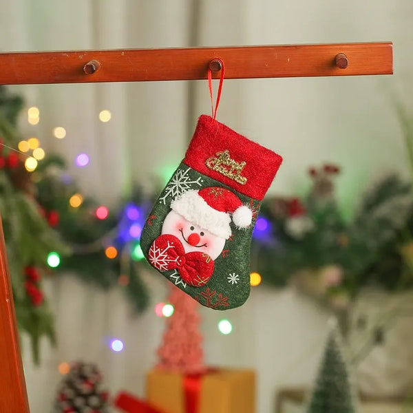 Classic Personalised 3D Decorate Mini Christmas Stocking