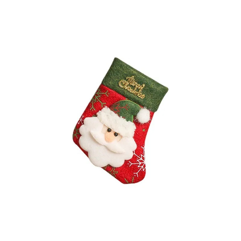 Classic Personalised 3D Decorate Mini Christmas Stocking