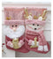 Classic Personalised 3D Decorate Christmas Stocking with Sequined Plush Decorations