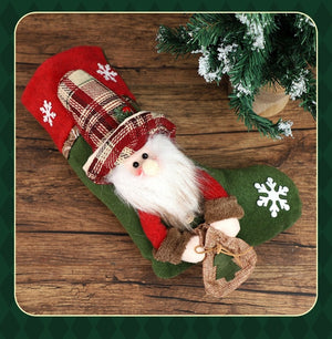 Festive 3D Decorate Classic Personalised Big Xmas Christmas Stocking