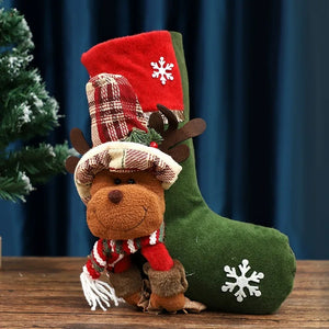 Festive 3D Decorate Classic Personalised Big Xmas Christmas Stocking