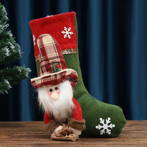 Festive 3D Decorate Classic Personalised Big Xmas Christmas Stocking