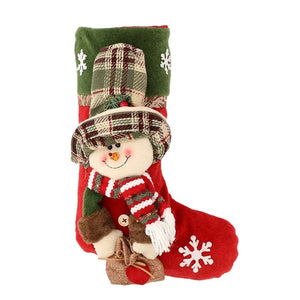 Festive 3D Decorate Classic Personalised Big Xmas Christmas Stocking