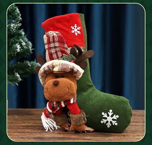 Festive 3D Decorate Classic Personalised Big Xmas Christmas Stocking