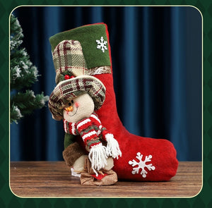 Festive 3D Decorate Classic Personalised Big Xmas Christmas Stocking