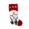 Classic Personalised 3D Decorate Christmas Stocking with Buttons
