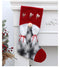 Classic Personalised 3D Decorate Christmas Stocking with Buttons