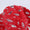 Plush Christmas Hat with Gold Feather and Snowflake Print