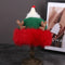Heavyweight Solid Color Knit Christmas Hat with 3D Antlers