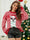 Knitted Pullover Crewneck Rib Knit Jacquard Christmas Sweater