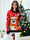 Knitted Pullover Crewneck Rib Knit Christmas Sweater