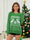 Knitted Pullover Crewneck Rib Knit Reindeer Jacquard Christmas Sweater