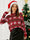 Snowflake Jacquard Crewneck Pullover Christmas Sweater