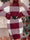 Color-Block Plaid Loose Turtleneck Knitted Christmas Sweater Dress