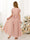 A-Line/Princess Chiffon Short Sleeves Scoop Neck Ankle-Length Junior Bridesmaid Dresses