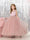Ball-Gown Satin Sleeveless V-Neck Floor-Length Flower Girl Dresses