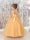Ball-Gown Tulle Sleeveless V-Neck Floor-Length Flower Girl Dresses