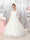 Ball-Gown 3/4 Sleeves Scoop Neck Floor-Length Flower Girl Dresses